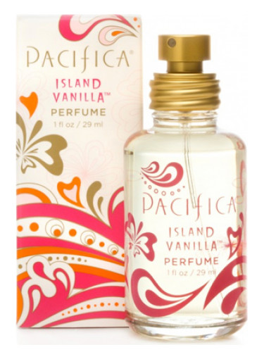 Parfum Island Vanilla de chez Pacifica. Idée cadeau pour la fête des mères